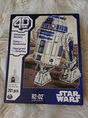 Star Wars R2-D2 Cardstock Model Kit - Blue, White & Silver Accents